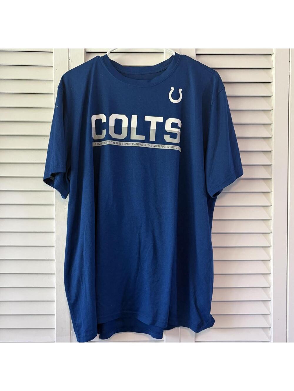 NFL Men's Blue and Navy Tshirt